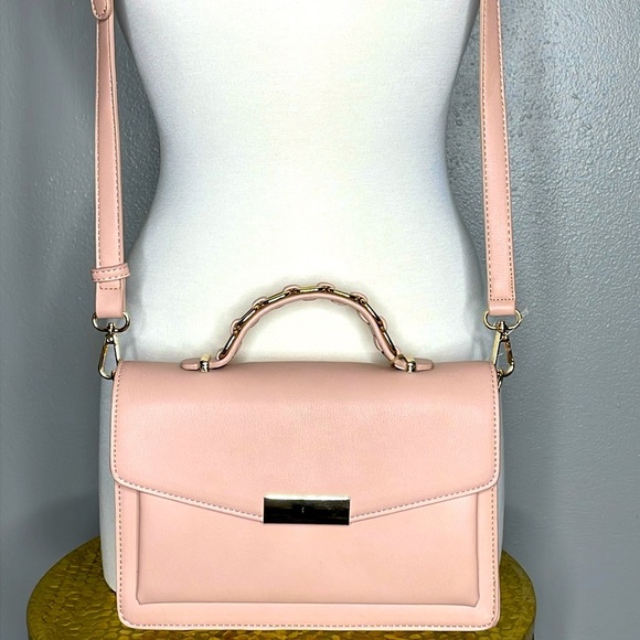 NWT Miztique Blush Pink Crossbody - Picture 1 of 9